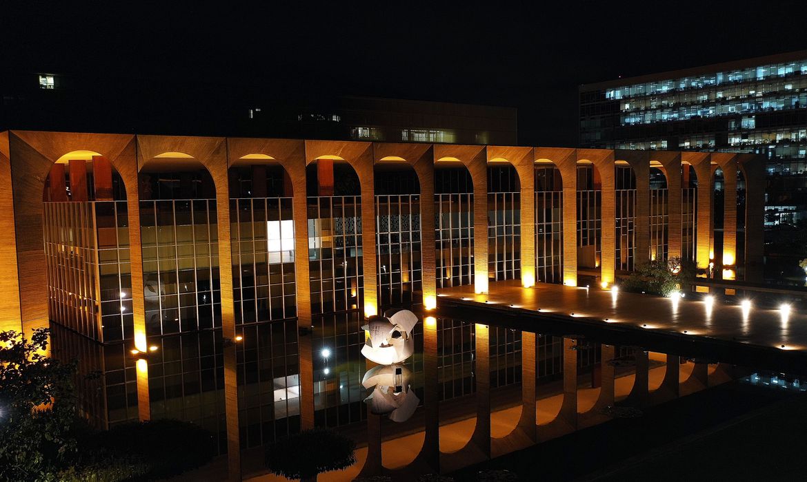 Prédio do Itamaraty, em Brasília