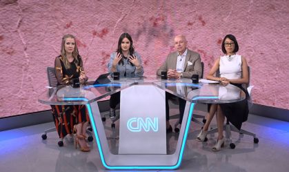 CNN Tonight, apresentado por Mari Palma, Gabriela Prioli e Leandro Karnal
