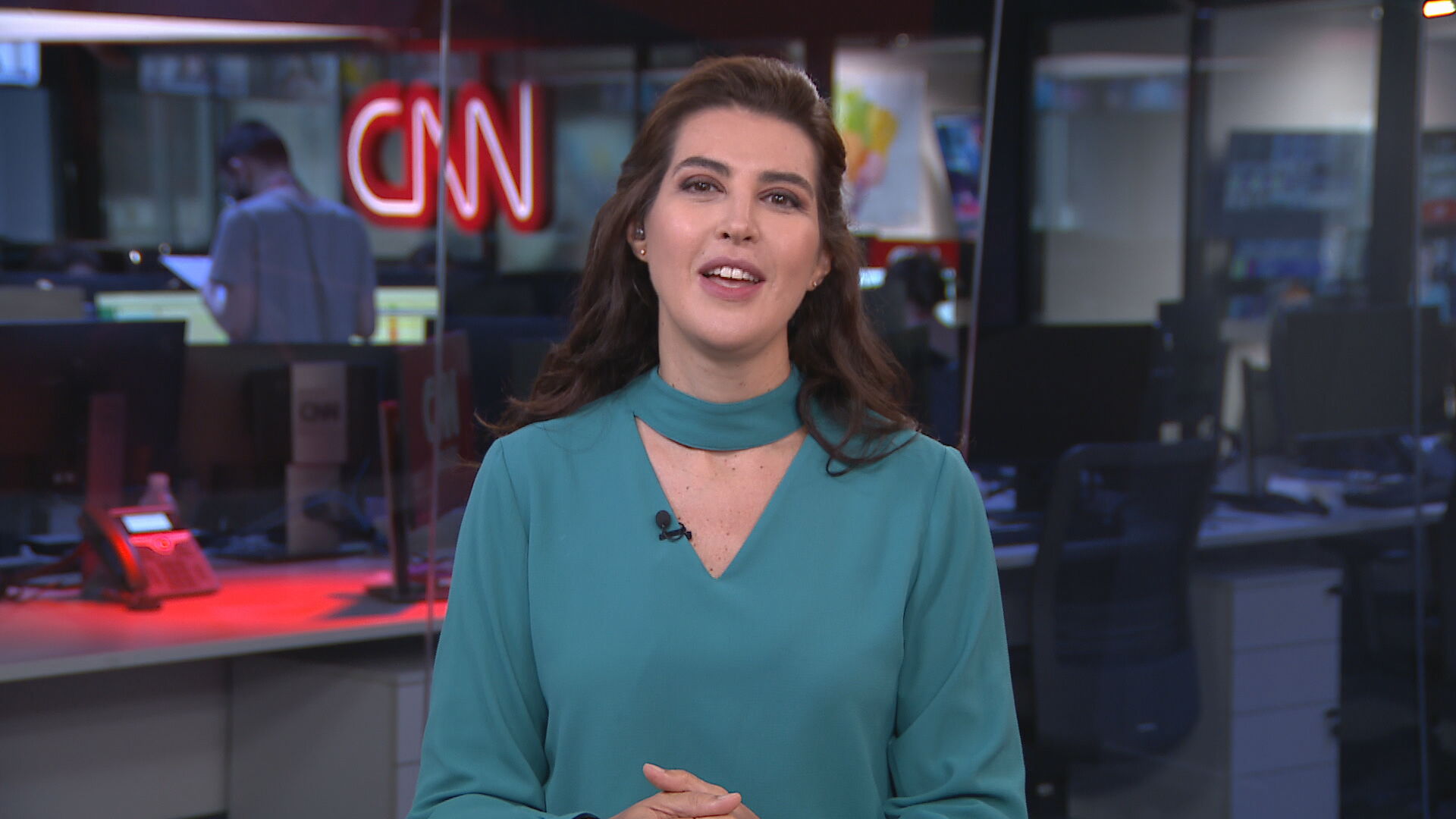 A comentarista Gisele Soares no quadro Liberdade de Opinião