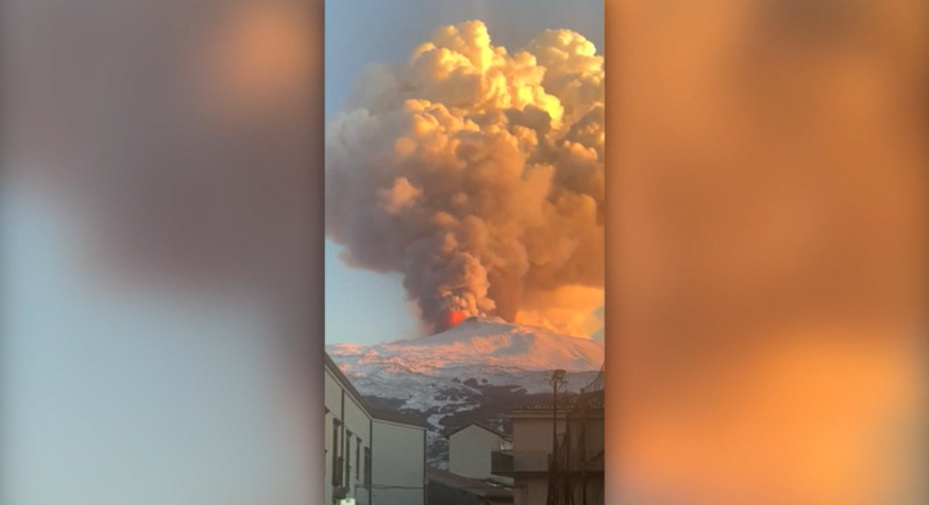 Vulcão Etna entra em erupção na Itália