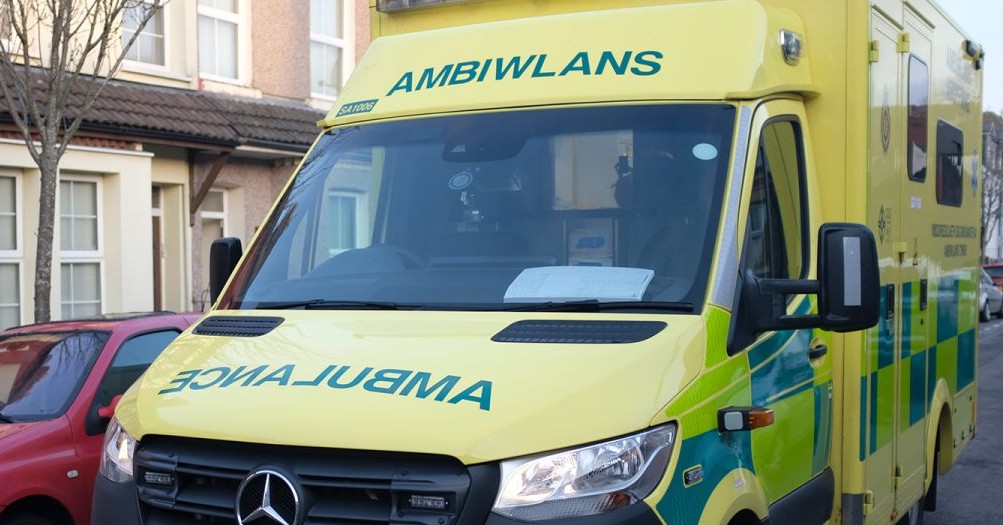 Veículo da Welsh Ambulance Services NHS Trust