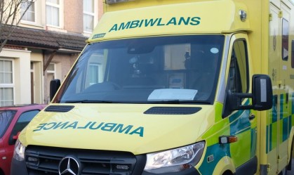 Veículo da Welsh Ambulance Services NHS Trust