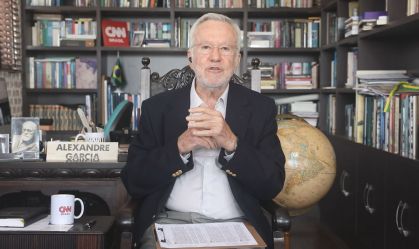 Alexandre Garcia no quadro Liberdade de Opinião