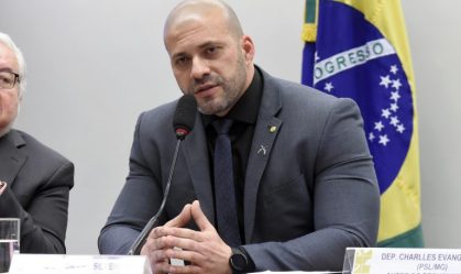 O deputado federal Daniel Silveira