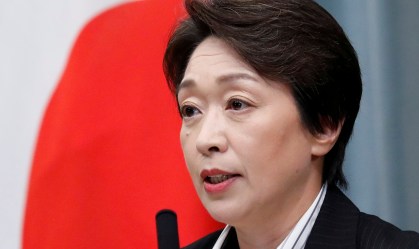 Seiko Hashimoto, que competiu em sete Jogos como ciclista e patinadora, pode ser