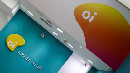 Logotipo da operadora de telecomunicações Oi