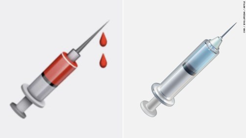 Apple altera emoji da seringa para não desestimular a vacinação