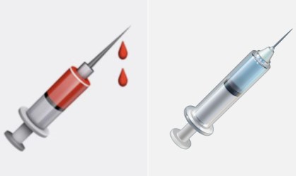 Apple altera emoji da seringa para não desestimular a vacinação