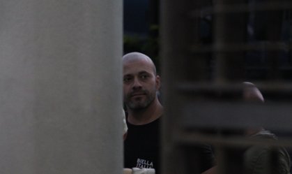 O deputado federal Daniel Silveira (PSL-RJ) na sede da Polícia Federal no Rio