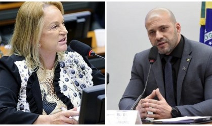 Magda Mofatto e Daniel Silveira