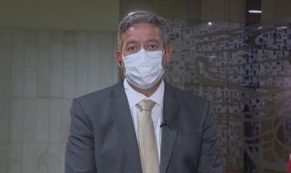 O presidente da Câmara, Arthur Lira (PP-AL) (19.fev.2021)