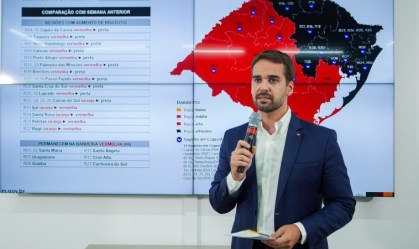 Governo do RS coloca estado em bandeira vermelha e libera aulas presenciais