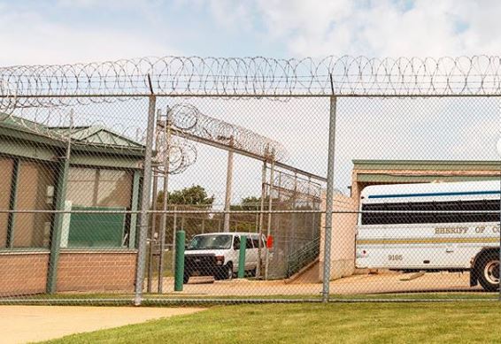 Prisão no condado de Cook, em Chicago, nos Estados Unidos 