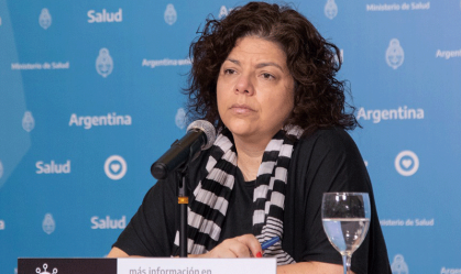 A nova ministra da Saúde da Argentina, Carla Vizzotti