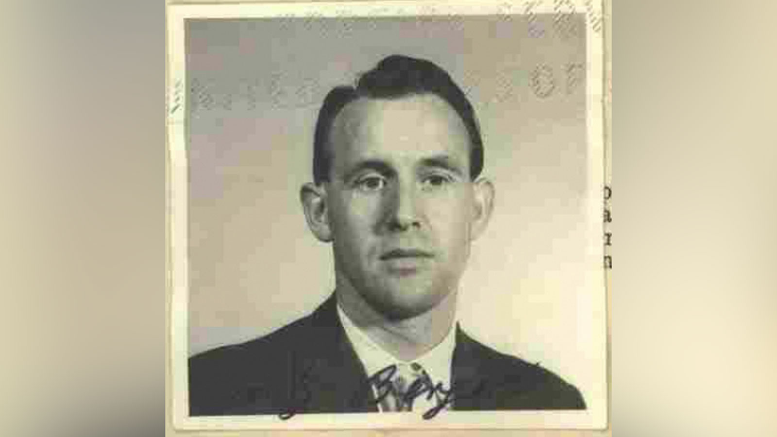 Friedrich Karl Berger em foto de 1959