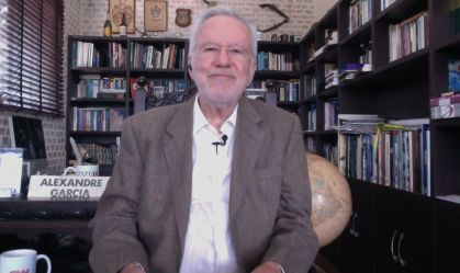 Alexandre Garcia no quadro Liberdade de Opinião