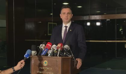 O presidente do Senado, Rodrigo Pacheco (22.fev.2021)