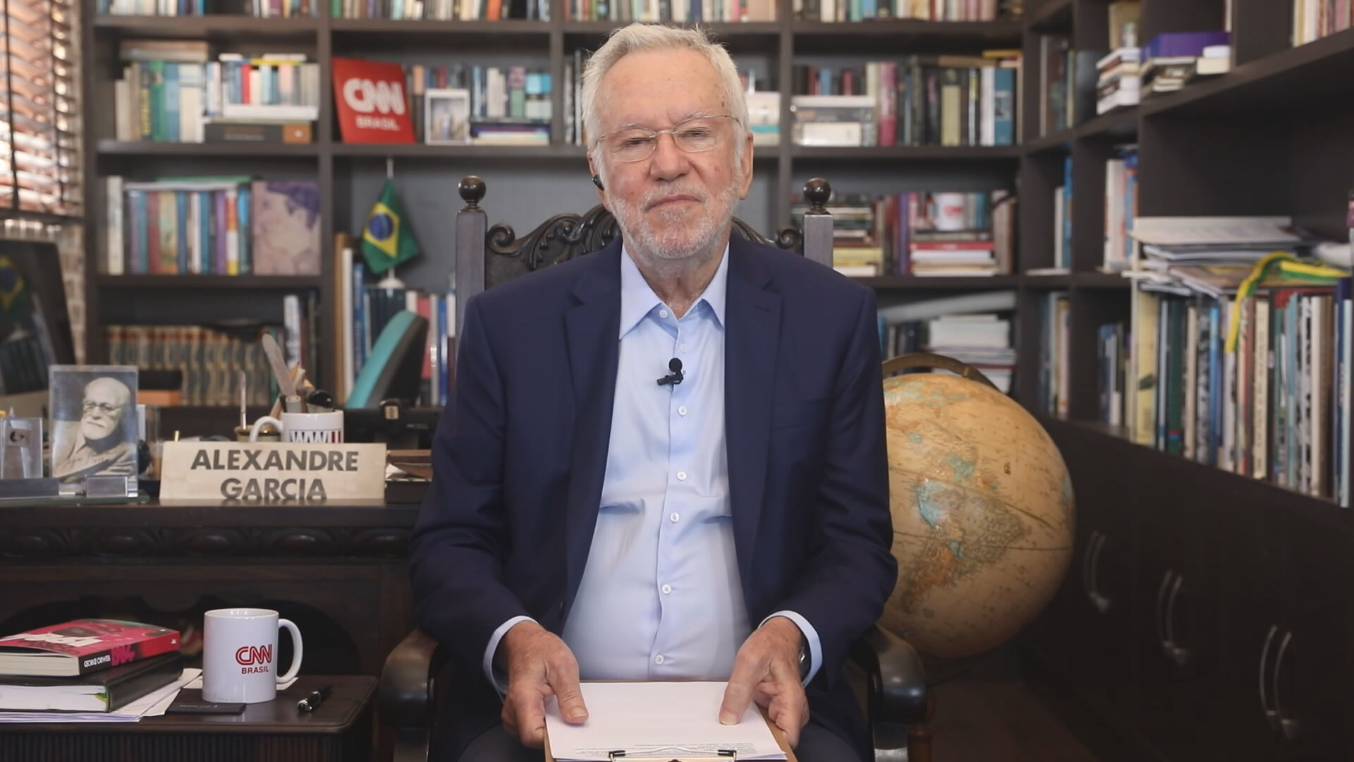 Alexandre Garcia no quadro Liberdade de Opinião
