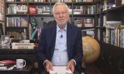 Alexandre Garcia no quadro Liberdade de Opinião