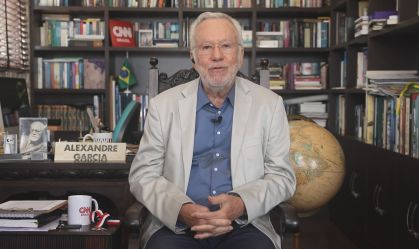 Alexandre Garcia no quadro Liberdade de Opinião