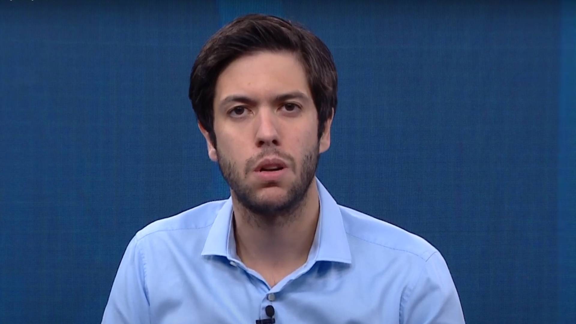 O comentarista Caio Coppolla no quadro Liberdade de Opinião (24.fev.2021)