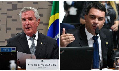 Collor e Flávio Bolsonaro comandarão juntos comissão do Senado