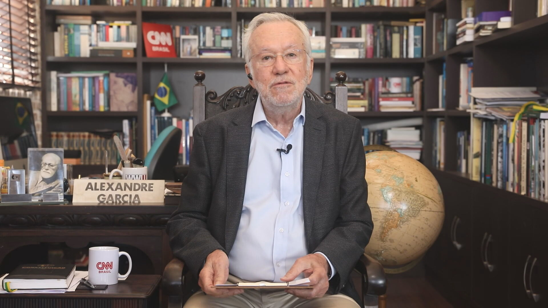 Alexandre Garcia no quadro Liberdade de Opinião