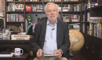 Alexandre Garcia no quadro Liberdade de Opinião