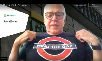 Castello Branco usa camisa com dizeres 'cuidado com o buraco' em teleconferência