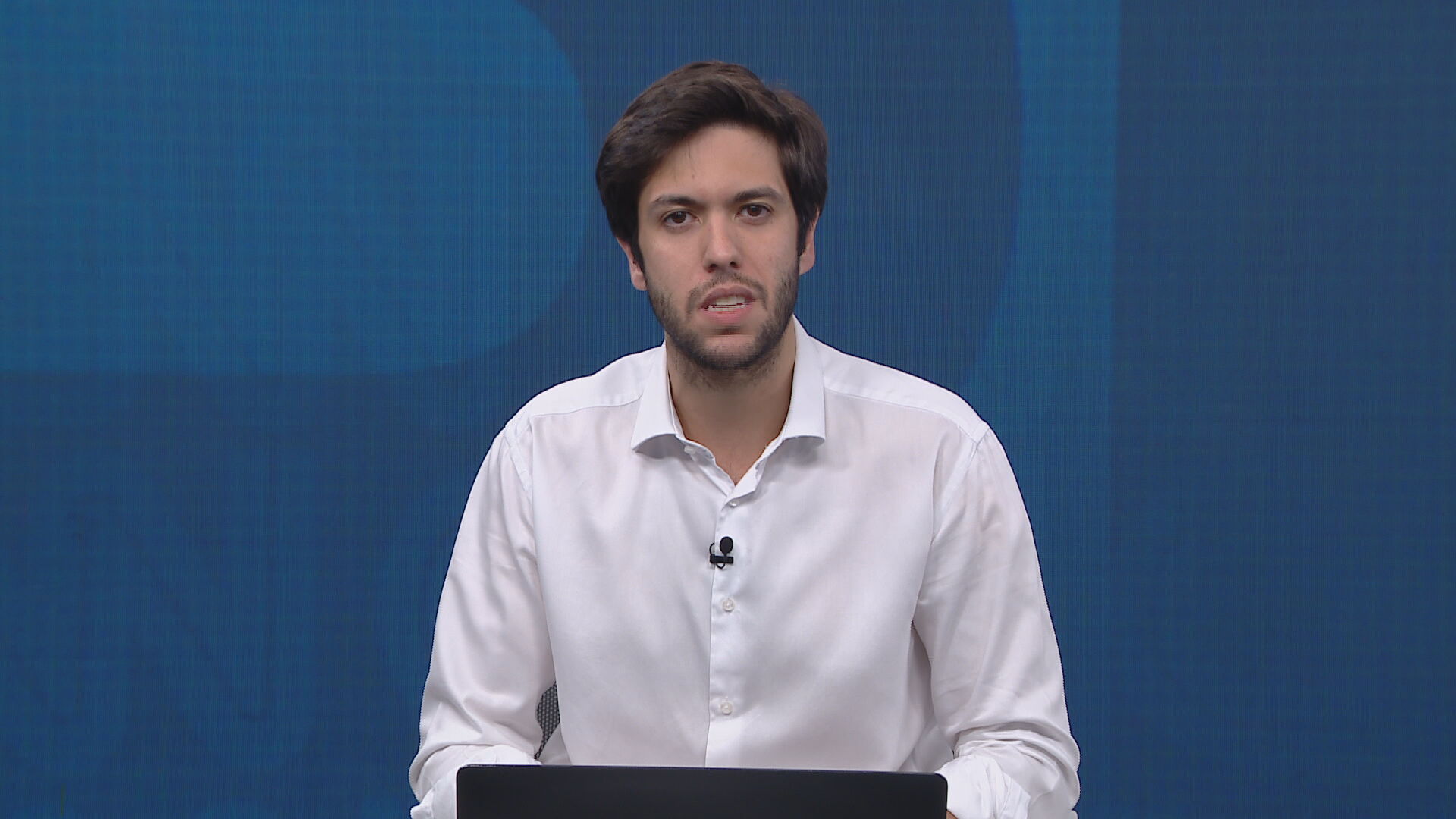 O comentarista Caio Coppolla no quadro Liberdade de Opinião