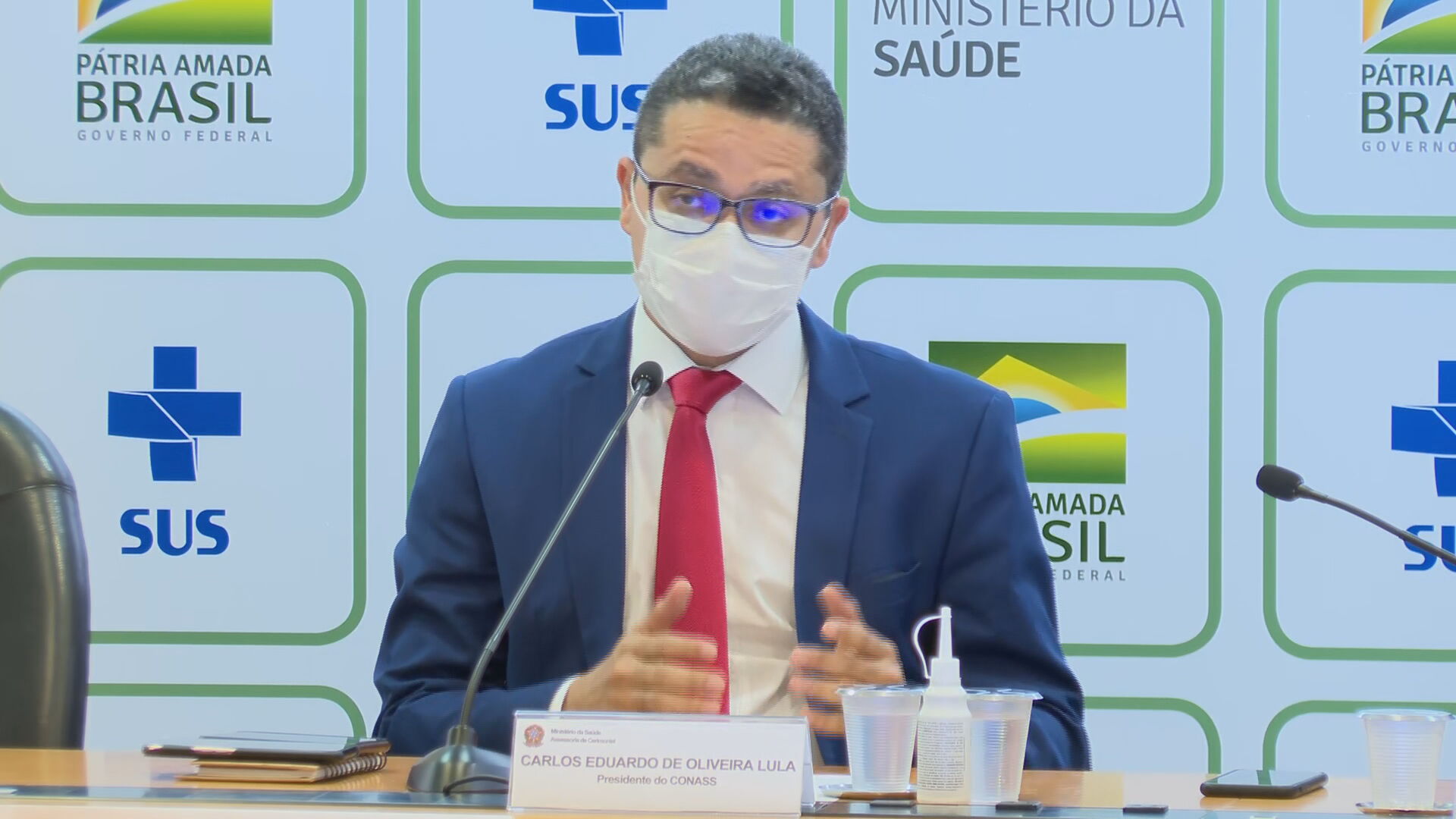 Carlos Lula, presidente do Conass e secretário de Saúde do Maranhão