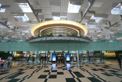 aeroporto de Changi, em Singapura