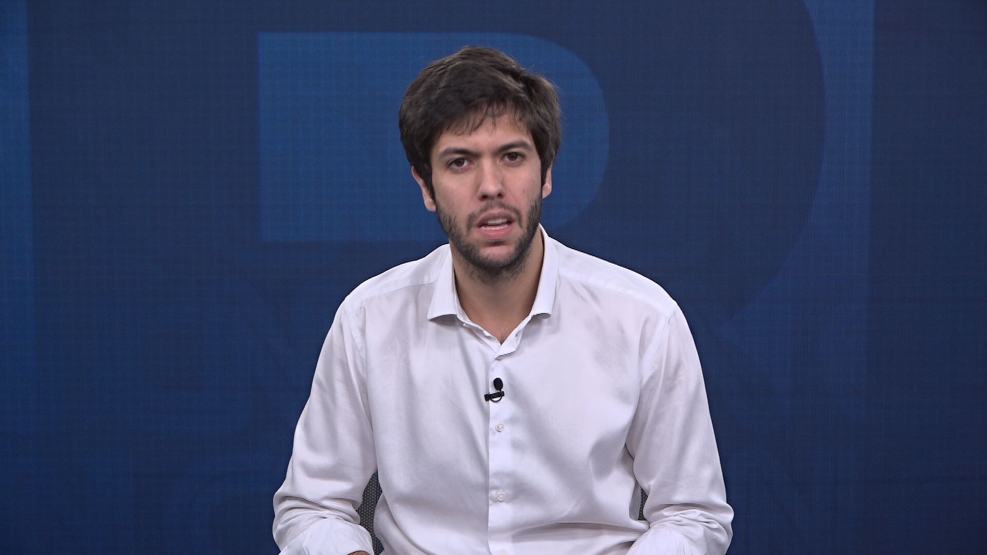 O comentarista Caio Coppolla no quadro Liberdade de Opinião