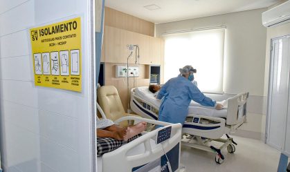 Leitos de UTI em hospital de Jundiaí, em São Paulo