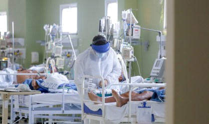 Leitos de UTI para pacientes da Covid-19 do Hospital Regional Norte no Ceará 