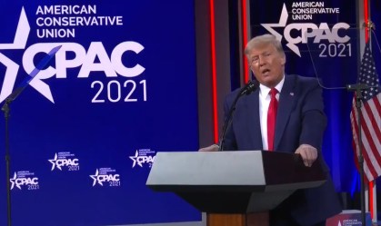 Trump critica gestão Biden e nega fundação de novo partido