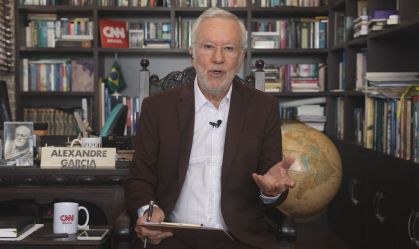 Alexandre Garcia no quadro Liberdade de Opinião