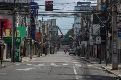 Toque de recolher em Fortaleza para conter Covid-19