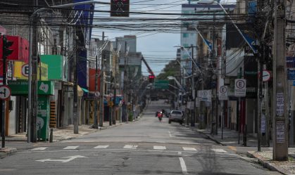 Toque de recolher em Fortaleza para conter Covid-19