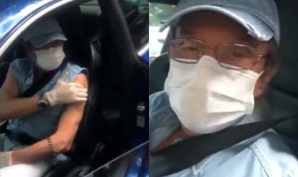 Aos 79 anos, Roberto Carlos é vacinado contra Covid-19 no Rio
