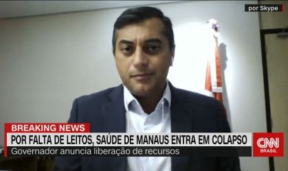 Governador do AM vê inverno amazônico como agravante da pandemia da COVID-19