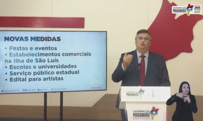 O governador do Maranhão, Flávio Dino (PCdoB)