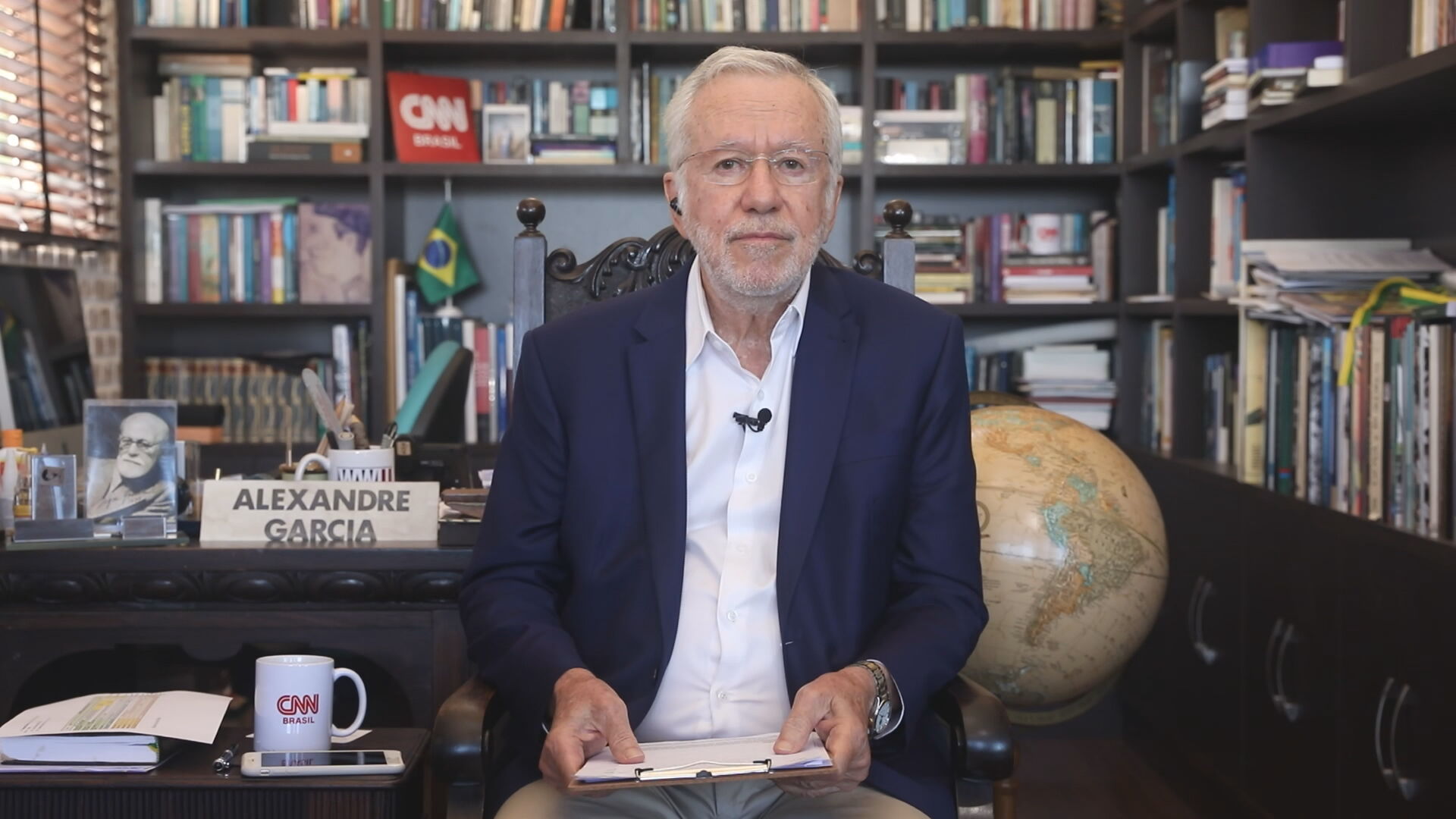 Alexandre Garcia no quadro Liberdade de Opinião