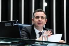 Presidente do Senado Federal, senador Rodrigo Pacheco (DEM-MG)