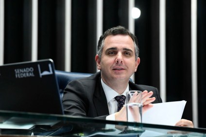 Presidente do Senado Federal, senador Rodrigo Pacheco (DEM-MG)