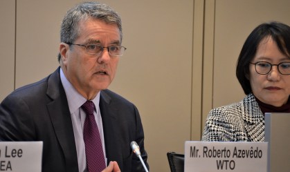 PepsiCo anuncia Roberto Azevêdo, da OMC, como vice-presidente executivo