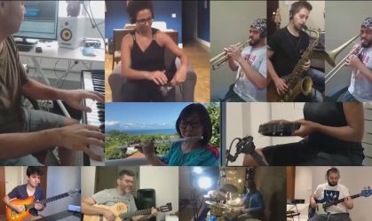 Artistas se reúnem para cantar clássico do samba durante quarentena