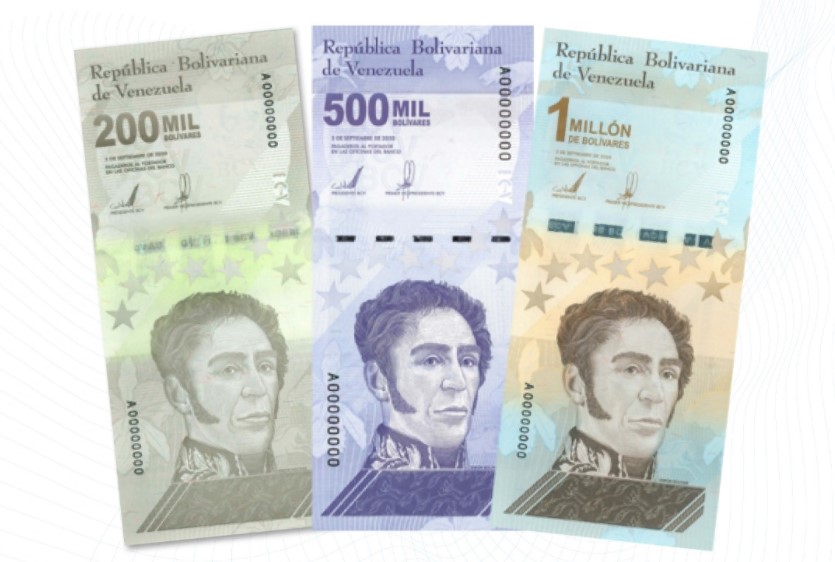 Novas cédulas da Venezuela
