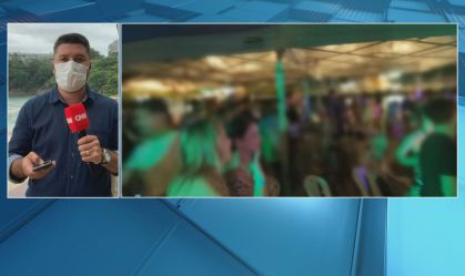 Festa com 200 pessoas é interrompida no Rio de Janeiro 