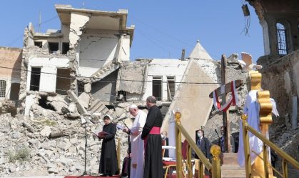Papa Francisco em Mossul, no Iraque
